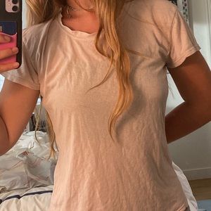 Pale pink brandy top